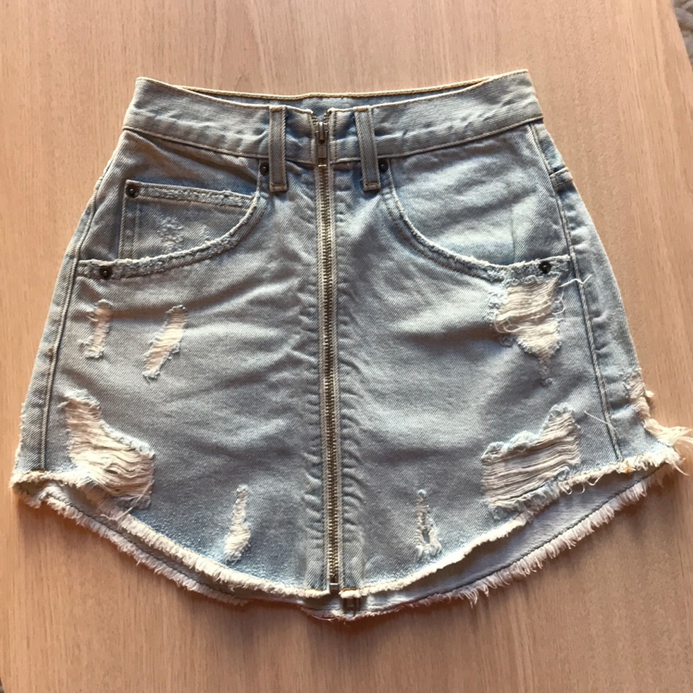 Carmar Light Jean Skirt